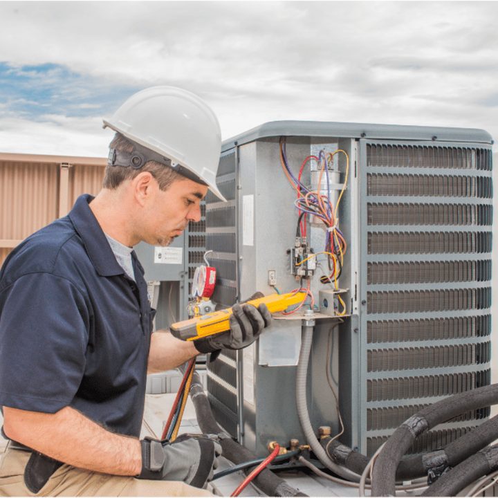 Listowel Duct Cleaning certified duct cleaning technician on a service call in Listowel, Ontario